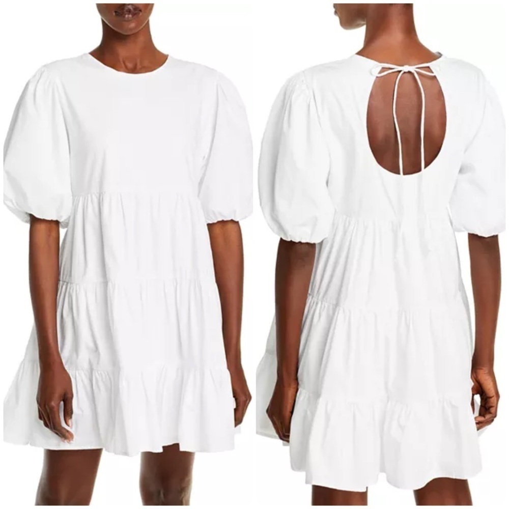 Faithfull the Brand Sade Tiered Mini Dress (109)
